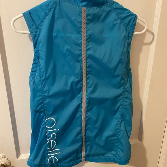 Oiselle Reflective Vigor Vest Blue - Picture 2 of 9